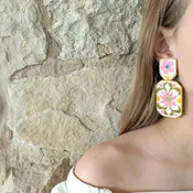 Carolina Statement Earring by Katie Lynne