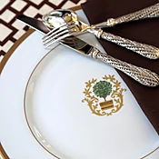 Topiary Dinner plates