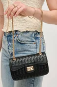 Fiona Woven Crossbody-Black