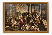 After Peter Paul Rubens, large oil on canvas