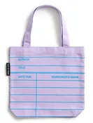 Library Card Mini Tote Bag