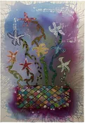JB Davies Star Power 72 x 48 in Acrylic on Canvas Painting