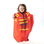 Toddler Waterproof Haircutting "Dress Up" Capes - Firefighter - Hair Capes and Aprons Co