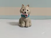 1994 Vintage Merry Miniatures Dog with Candy Cane