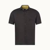 Shortsleeve Linen Shirt | Black