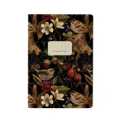 A5 Notebook -  Forest Sparrows