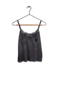 1950s Lace Trim Slip Top