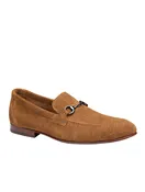 Tobacco Loafer Suede Shoe | Men's