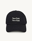 New York New York Cap - Black