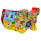 200 Pieces - USA Puzzle