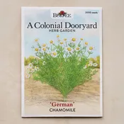 German Chamomile Seeds - A Colonial Dooryard Herb Garden