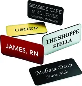 Engraved Badge Name