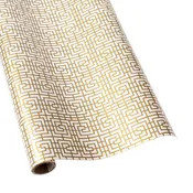 Caspari Coromandel Gift Wrapping Paper in Pearl - 30" x 8' Roll