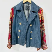 classic velvet + double breasted denim [s/m]