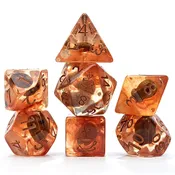 7 DICE INCLUSION DICE SET: COFFEE DICE