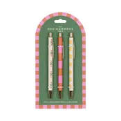 A Dopo Pen Set: Diamond, Stripe, Lemon