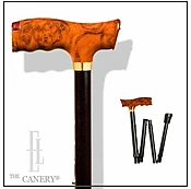007 Folding Travel Cane with Pillbox and Light