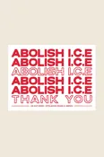 Abolish I.C.E Sticker
