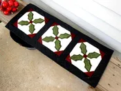 Trio of Holly - Wool Decor Pattern