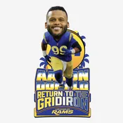 Aaron Donald Los Angeles Rams The Return to the Gridiron Bobblehead