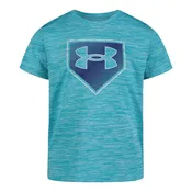 Under Armour Boys' UA Elite Plate Short Sleeve - Blue Surf