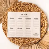 Weekly Planner Notepad