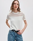 Britt Short-Sleeve Sweater