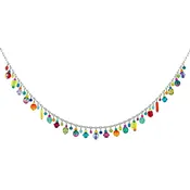 Firefly Delicate Necklace in Multi-color