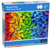 1000 Piece Puzzle - Butterflies