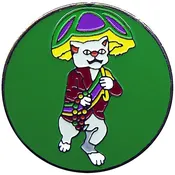 Alley Cat Golf Ball Marker