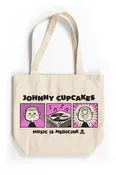 Music Is Medicine Tote Bag - Fuchsia
