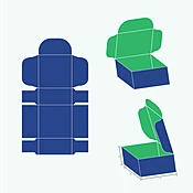 4 Corner Tray Tuck Tuck Top