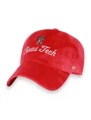 47 Brand Texas Tech "Spirited" Women's Velvet  Adjustable Cap