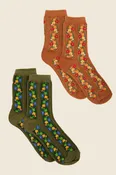 Aahana Floral Socks