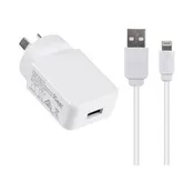 Igear iPhone Charger & Charging Cable - White
