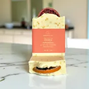 Exfoliating Orange Patchouli Shea Butter Bar