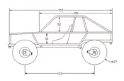 Hendrix Motorsports Formula Toy Chassis