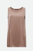 ALENA TANK IN STRETCH SILK DOUBLE GEORGETTE