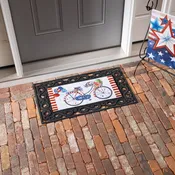 Red, White, & Bloom Bicycle Sassafras Switch Mat
