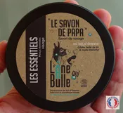 L'Âne Qui Bulle COLD SAPONIFIED Donkey Milk Shaving Soap 100g Screw-Top Jar | Made in France