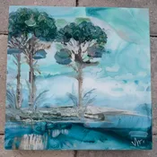 Western Lake 12x12