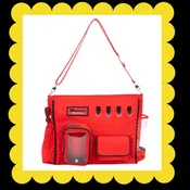 Whatever! Makes You Happy Red Emotional Support Trinket Bag