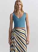 Ani Compact Knit Top