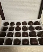 1 LB. DARK  SOFT CENTER CHOCOLATES
