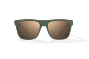 Bajio Hopedale Sunglasses - Gray Glass Gloss Frame with Copper Polycarbonate Lenses