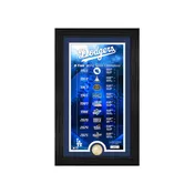 Dodgers 9x World Series Champions Legacy Bronze Coin Photo Mints