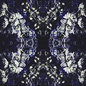 Storm Blue Wallcovering