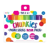 Paint Sticks - Chunkies Neon Set Of 6
