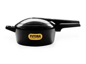 Hawkins Futura 4 Liter Hard Anodized Pressure Cooker - Energy-Efficient Cookware