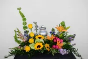 A Colorful Remembrance Cremation Tribute